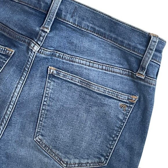 MADEWELL High-Rise Straight Leg Stovepipe Jeans - Size 26 - Picture 4 of 9